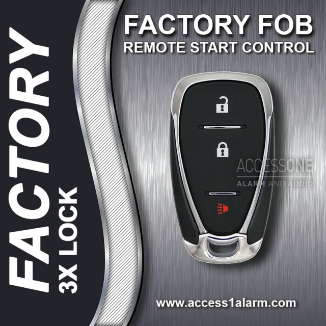 Chevy Traverse Factory Key Fob Remote Start System